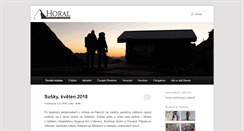 Desktop Screenshot of horalsumperk.cz